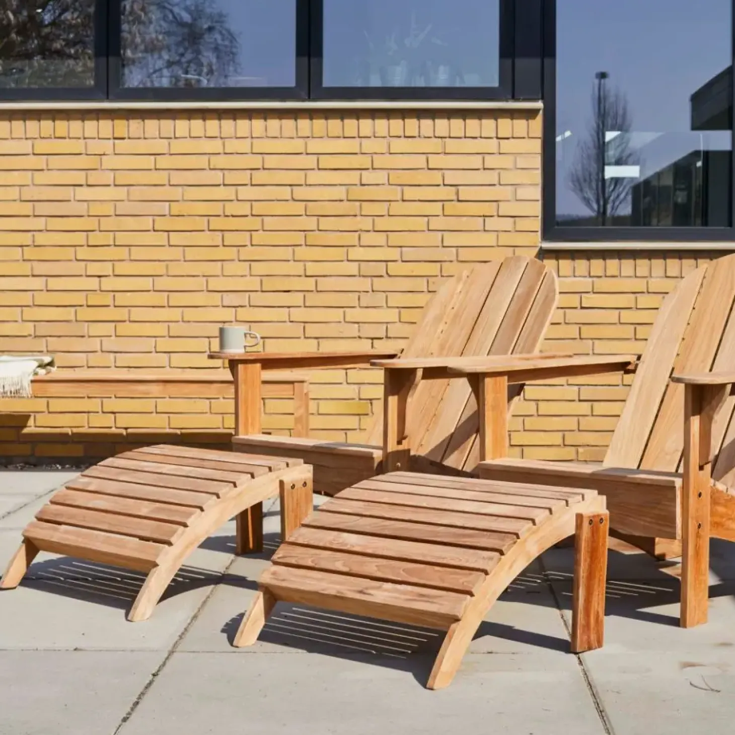 Cinas - Havestol- Adirondack stol, teak
