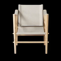Cinas - Noble Safari stol lys med melange canvas