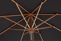 Cinas - Pomino Parasol Ø3,3m Sort olefin dug