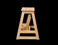 Cinas - Skala trappestige 2-trin teak