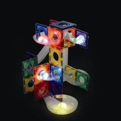 Cleverclixx - Kuglebane - Ball Run Dazzling Lights Pack - 100 dele