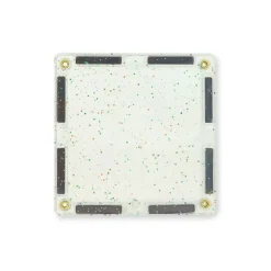 Cleverclixx - Magnetlegetøj - Glitter Tiles Pack Transparent - 16 dele