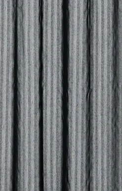 Compliments - Badeforhæng - Lines shower curtain w/eyelets 200 cm - Sort