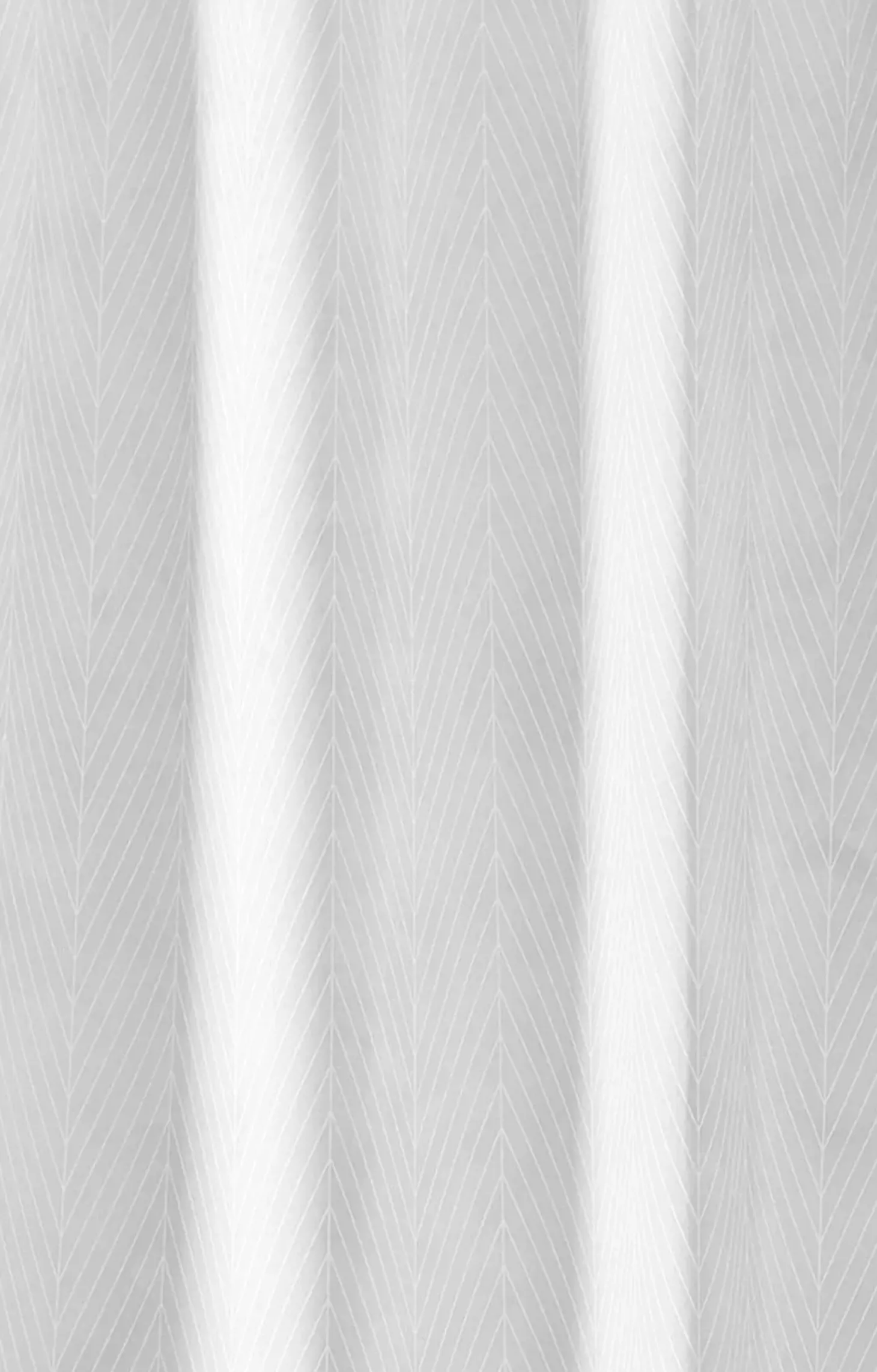 Compliments - Badeforhæng - Pine shower curtain w/tape 220 cm - Hvid