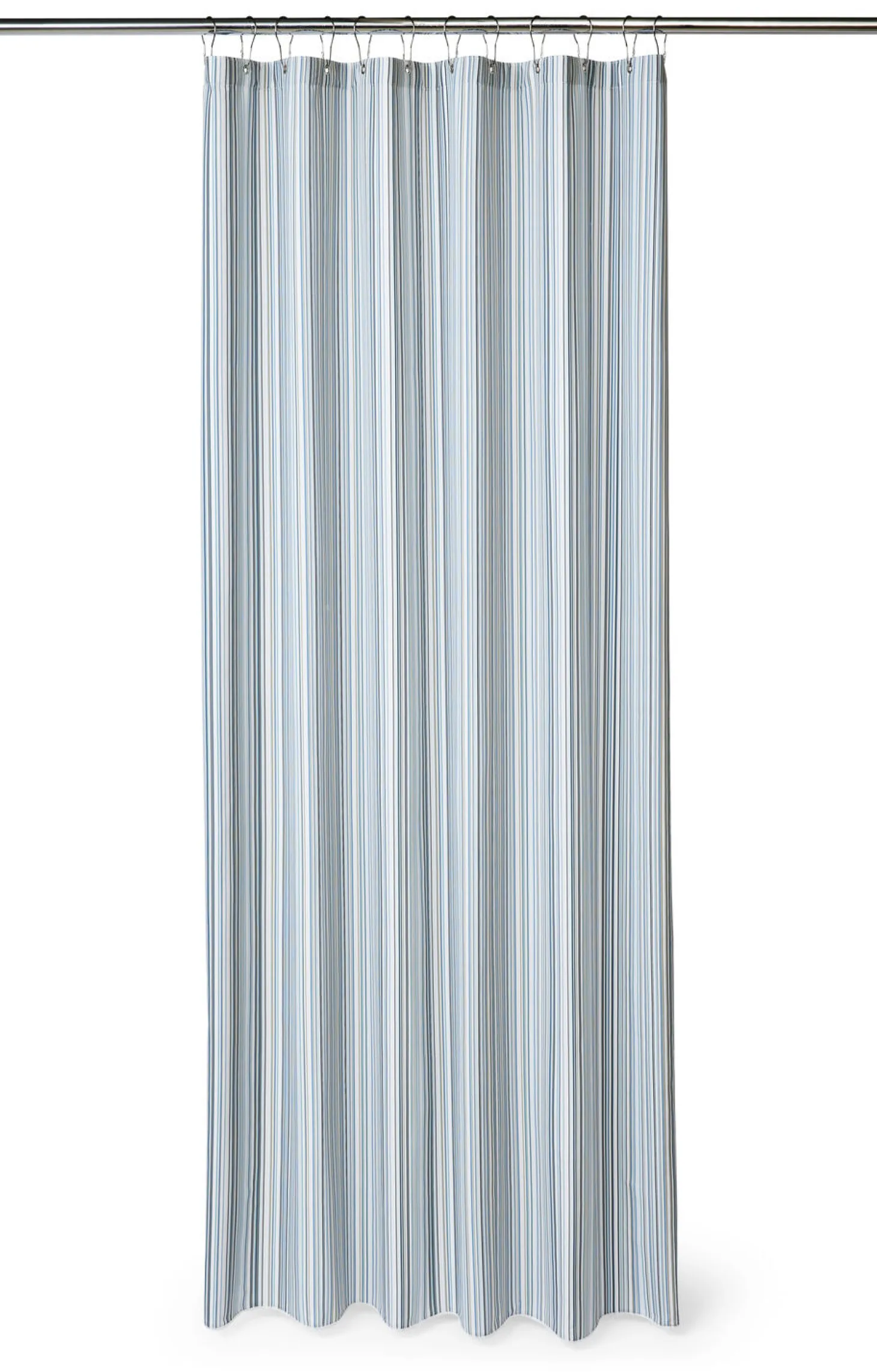 Compliments - Badeforhæng - Spectrum shower curtain w/eyelets 200 cm - Blå