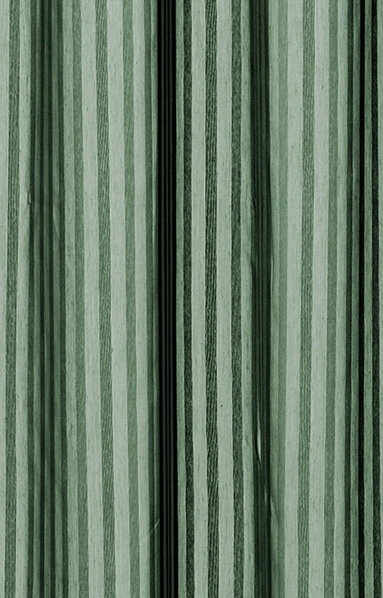 Compliments - Badeforhæng - Lines shower curtain w/eyelets 220 cm - Skovgrøn