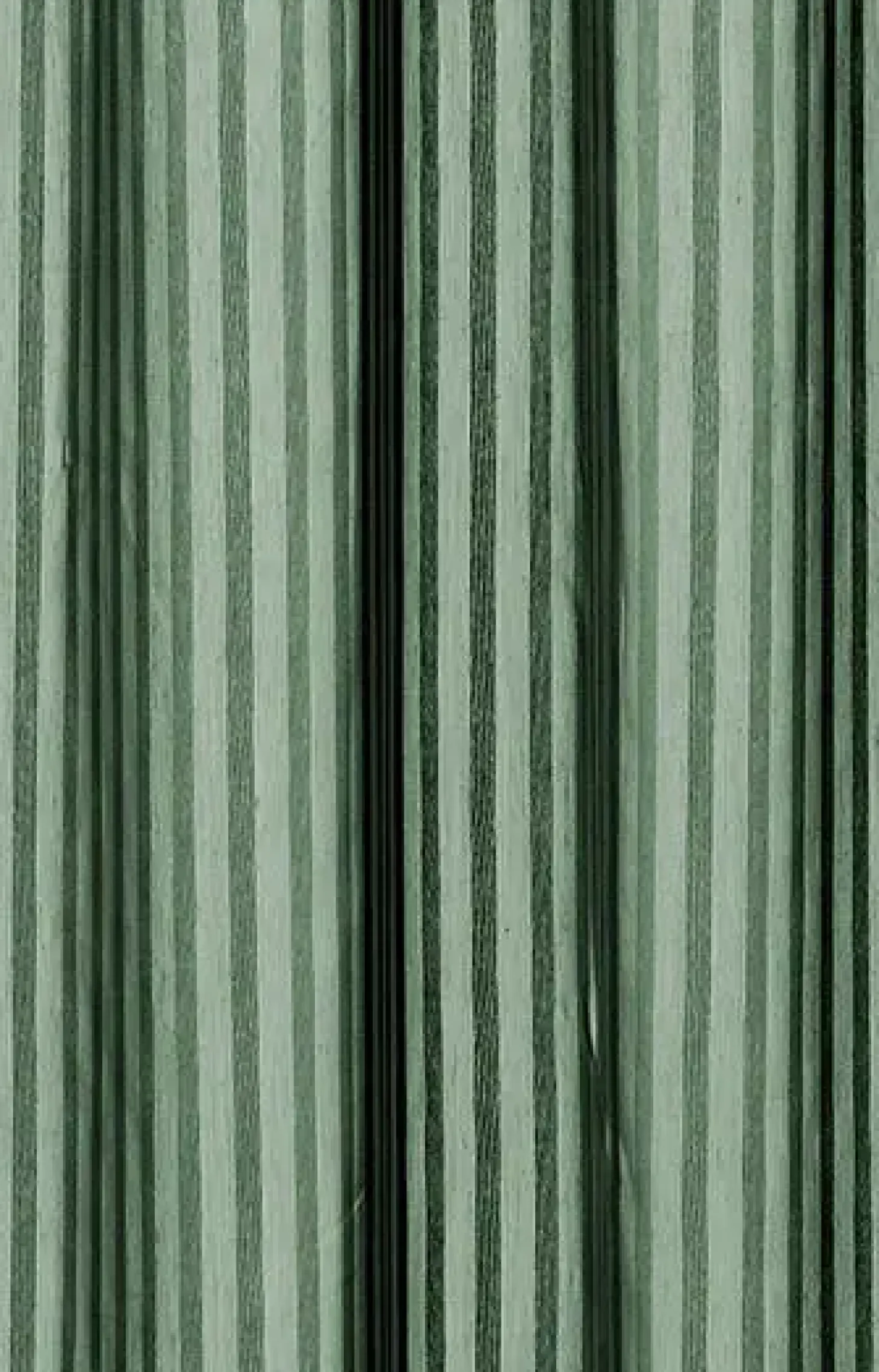 Compliments - Badeforhæng - Lines shower curtain w/eyelets 220 cm - Skovgrøn