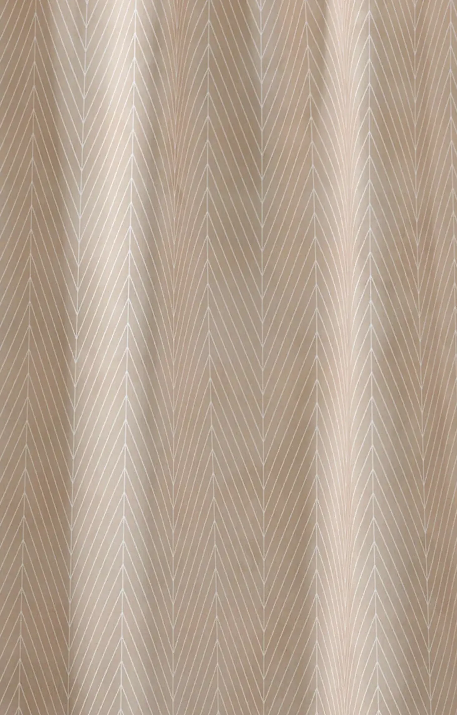 Compliments - Badeforhæng - Pine shower curtain w/tape 200 cm - Linen