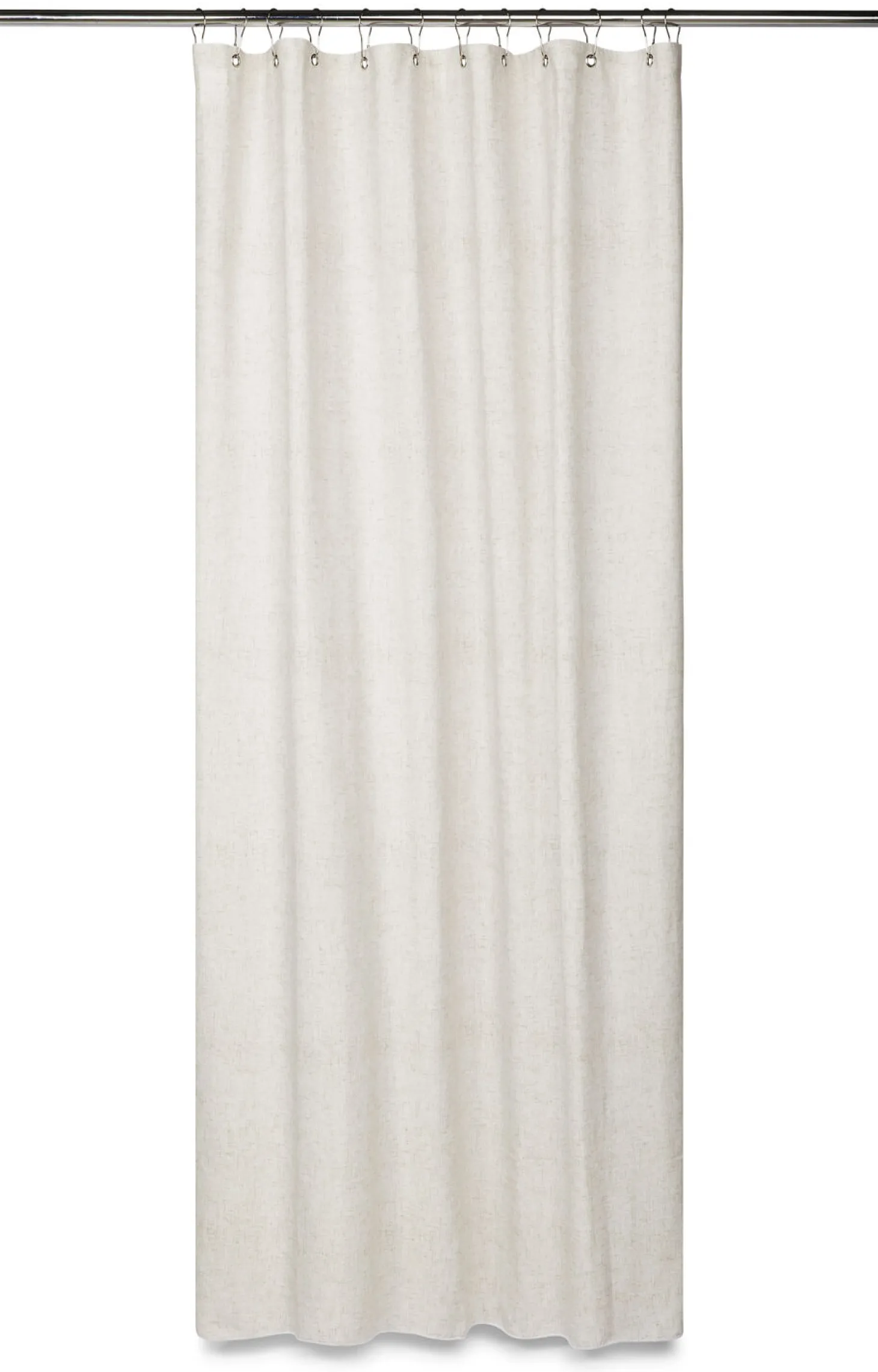 Compliments - Badeforhæng - Lino shower curtain w/eyelets 200 cm - Linen