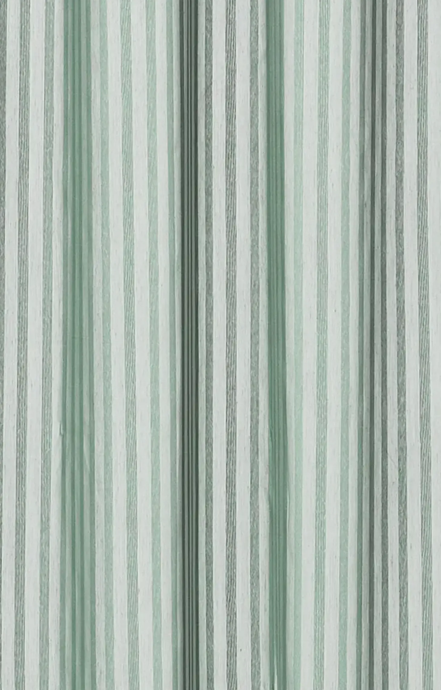 Compliments - Badeforhæng - Lines shower curtain w/tape 200 cm - Støvet grøn