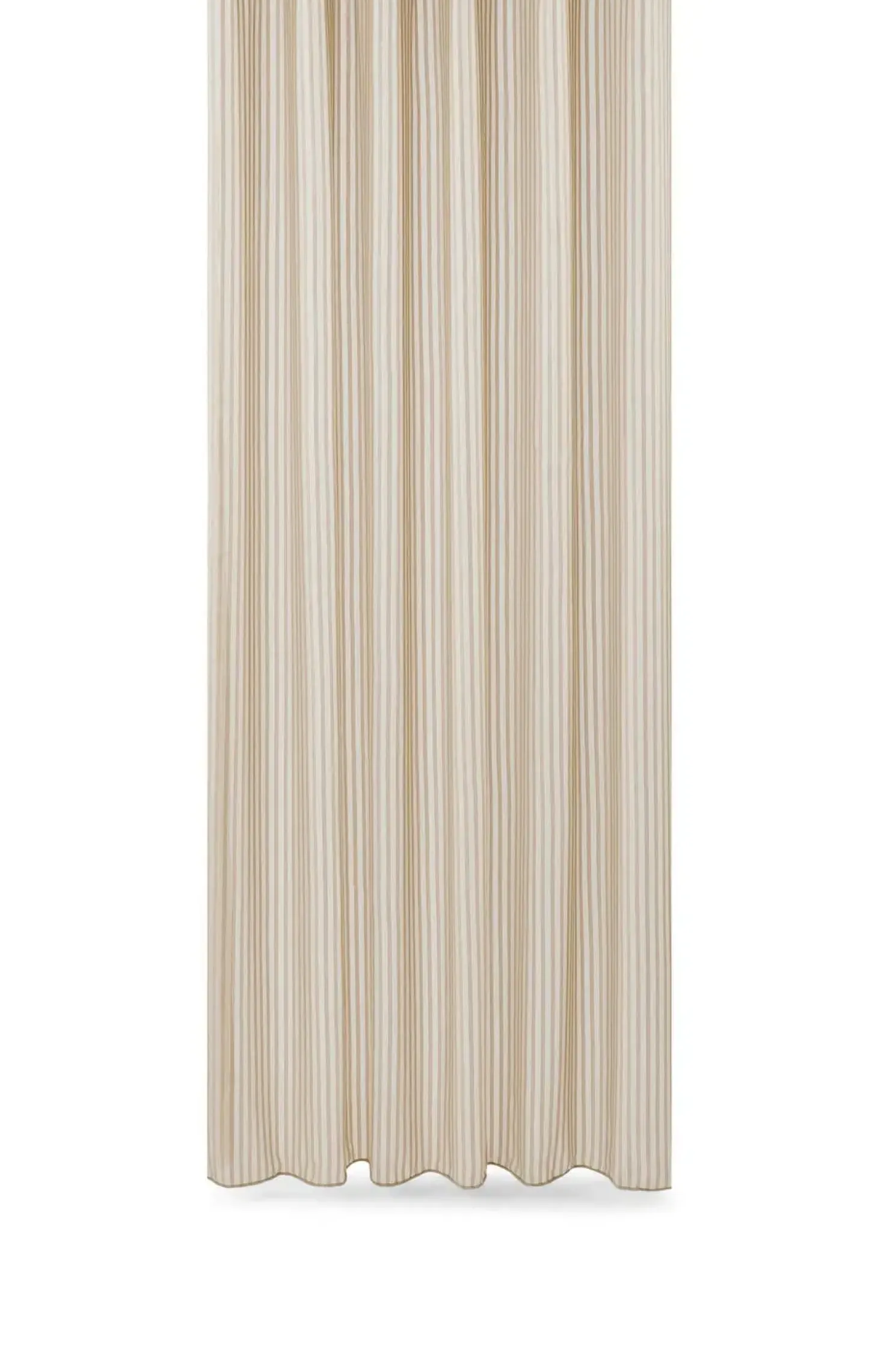 Compliments - Badeforhæng - Lines shower curtain w/tape 220 cm - Linen