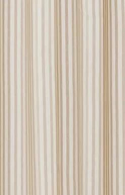 Compliments - Badeforhæng - Lines shower curtain w/tape 220 cm - Linen