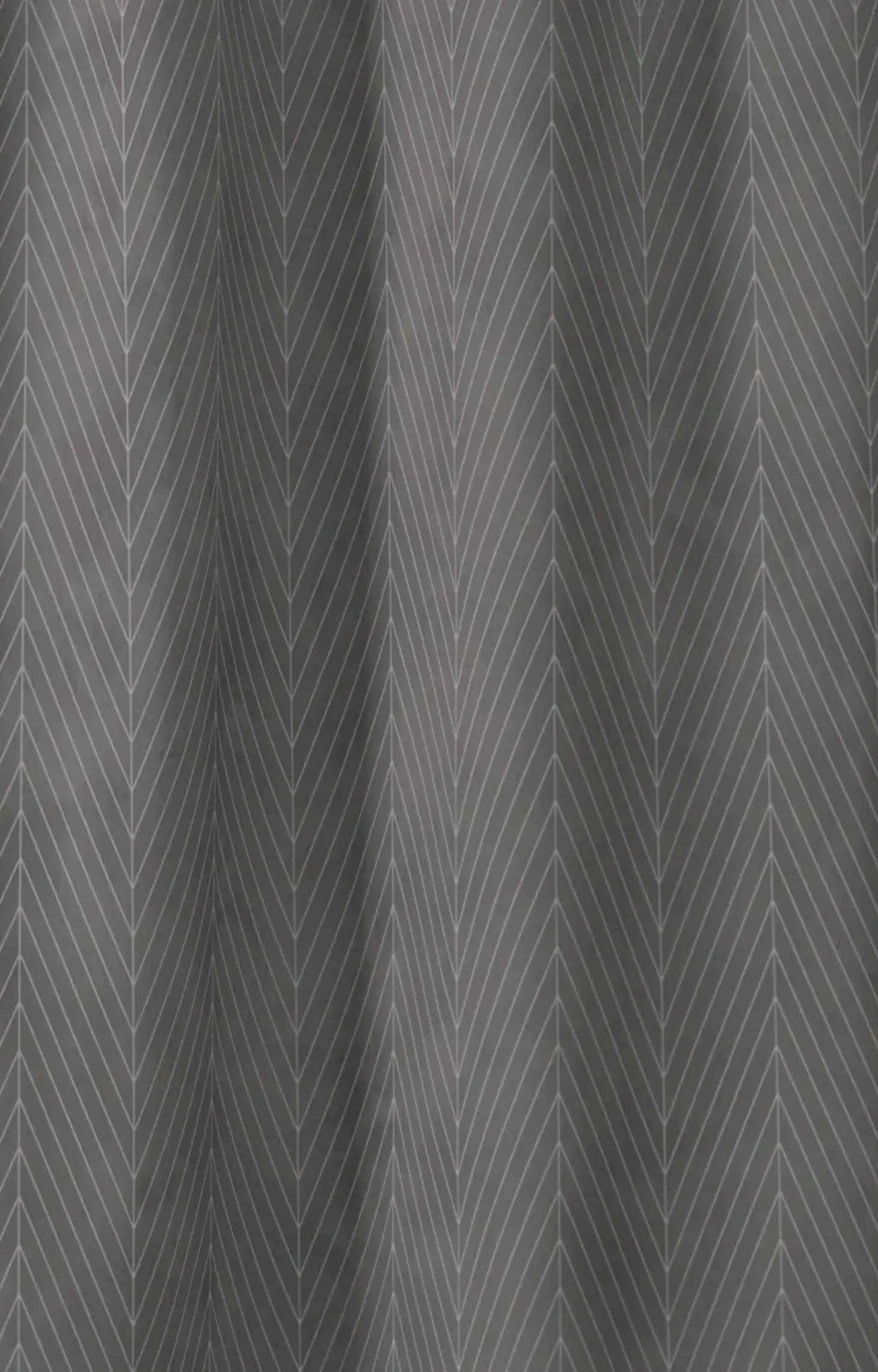 Compliments - Badeforhæng - Pine shower curtain w/eyelets 220 cm - Mørk grå