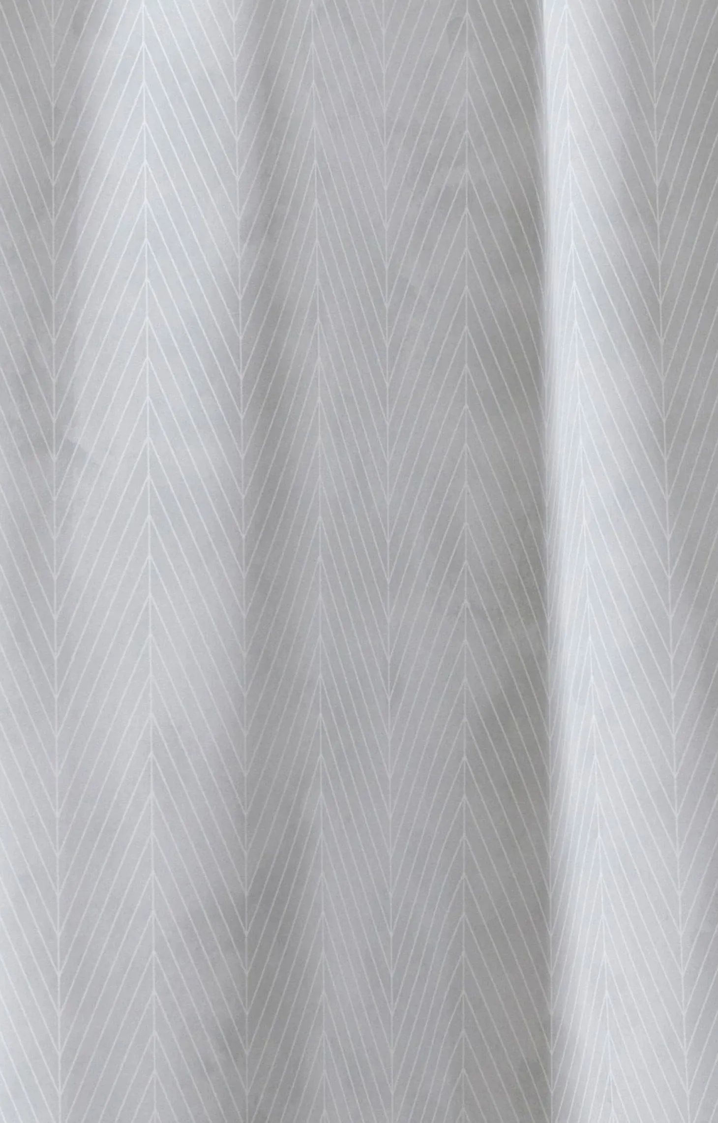 Compliments - Badeforhæng - Pine shower curtain w/eyelets 220 cm - Lys grå