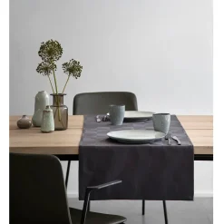 Compliments - Bordløber - Wind Damask 50x140 cm - Grå