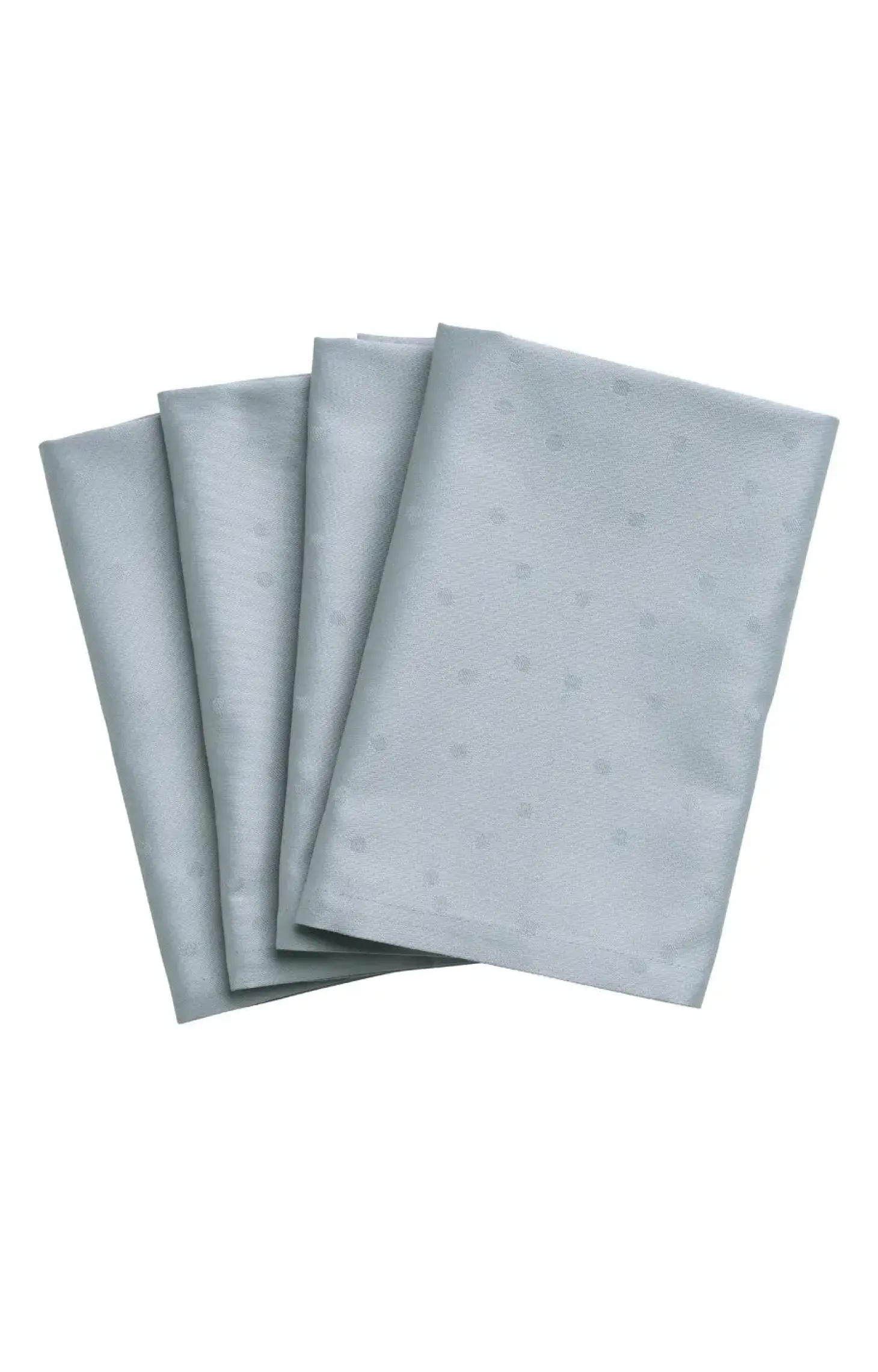 Compliments - Confetti Damask Napkin 45x45 cm - 4 Pack - Mineral blue