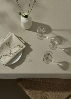 Compliments - Confetti Damask Table Cloth 150x300 cm - Moon