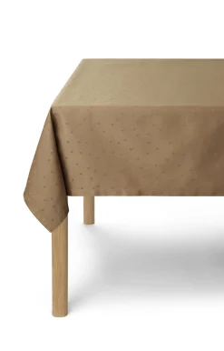 Compliments - Confetti Damask Table Cloth 150x300 cm - Valnød
