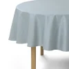 Compliments - Confetti Damask Table Cloth dia. 200 cm - Mineral blue