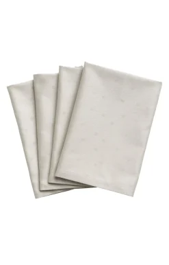 Compliments - Confetti Damask Napkin 45x45 cm - 4 Pack - Moon