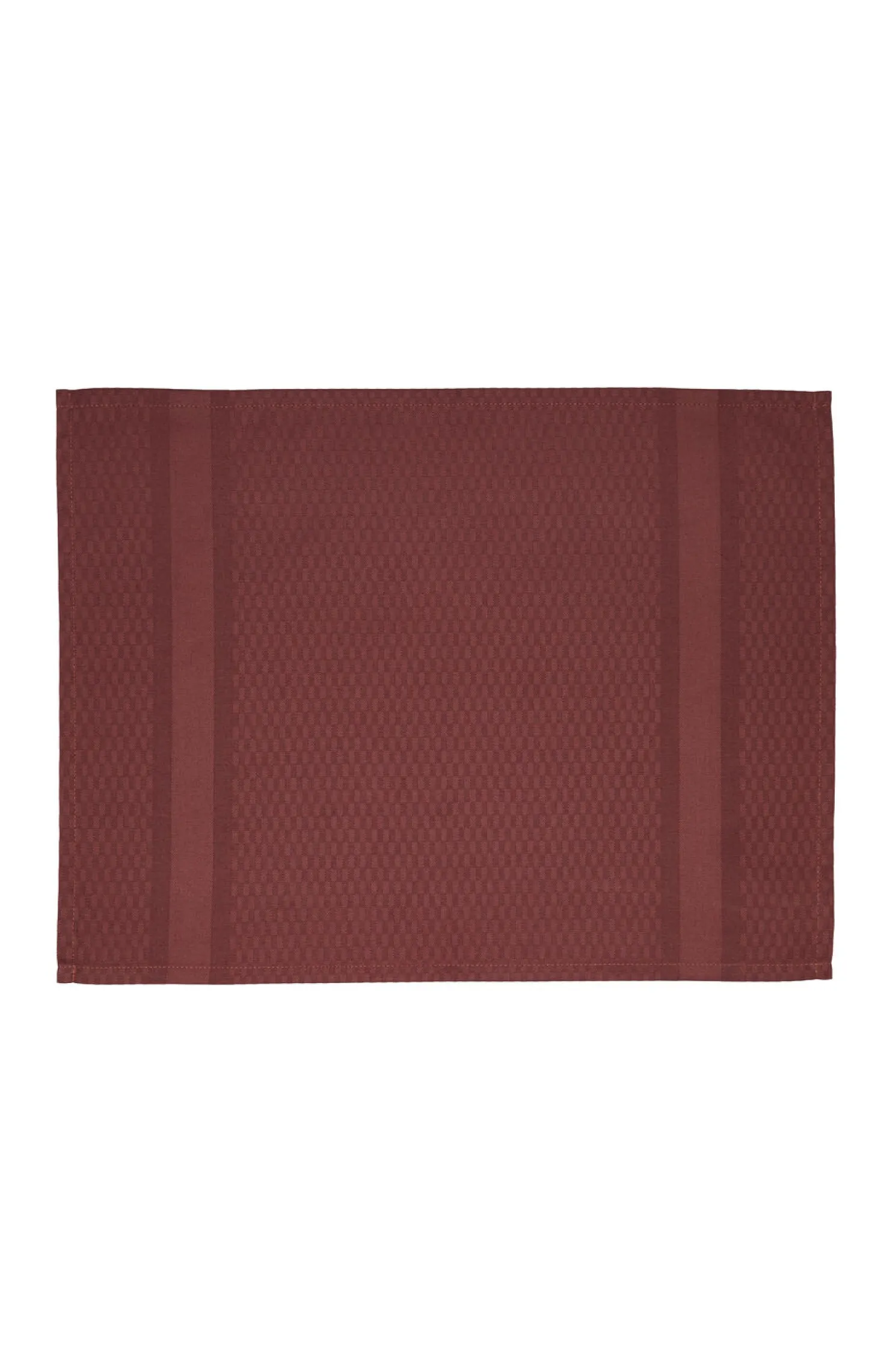 Compliments - Dækkeserviet - Tile Damask Place Mat 38x50 cm - 2 pack - Vinrød
