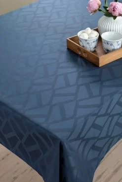 Compliments - Dug - Ice Damask 140x180 cm - Blå