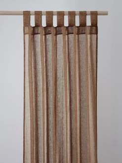 Compliments - Gardin - Boho Curtain 140x230 cm w/loops - Brun
