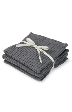Compliments - Karklud - Hazel Cloth 28x28 cm - 3 pack - Grå