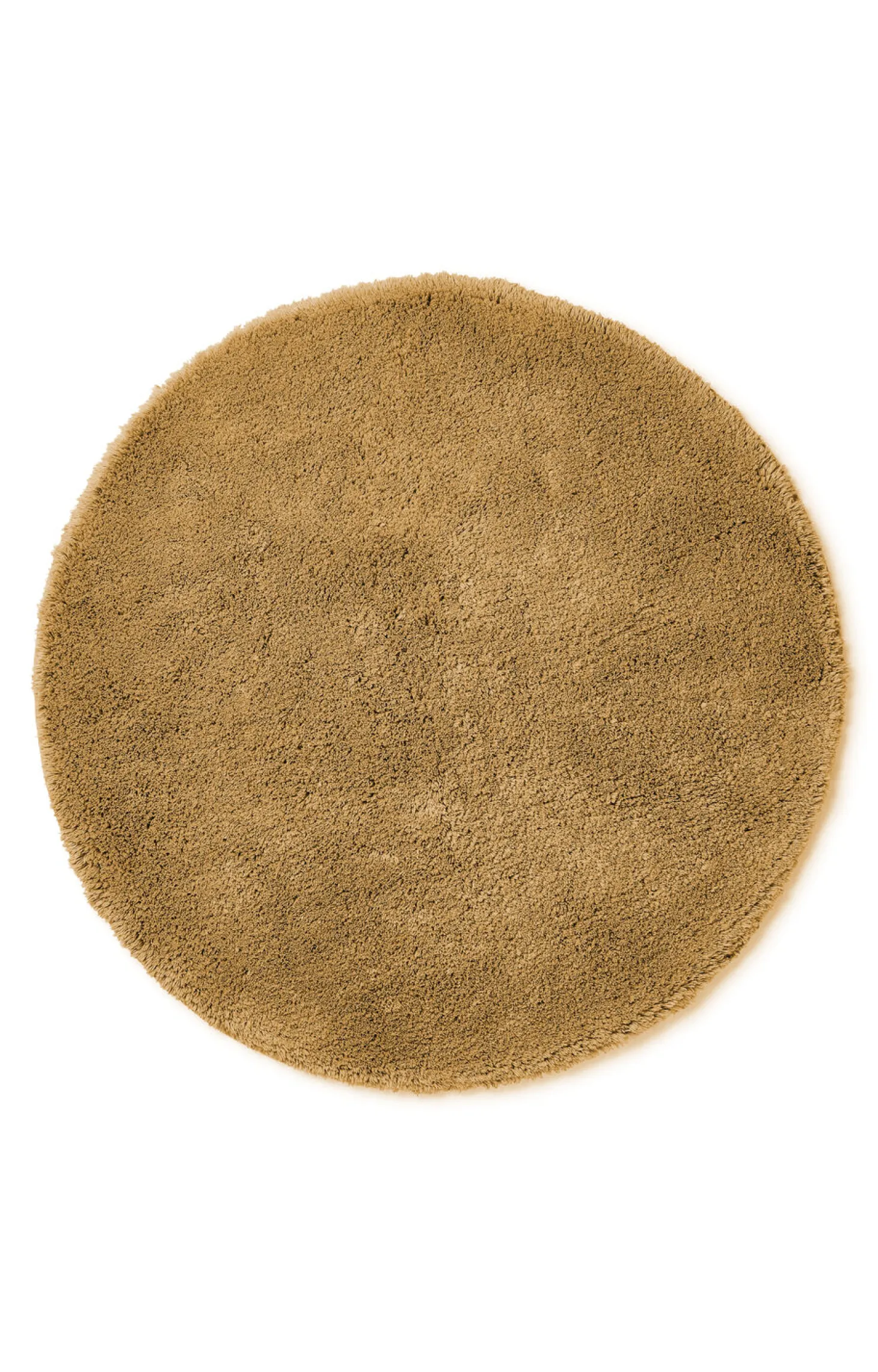 Compliments - Loop Bath Mat dia. 75 cm - Ochre