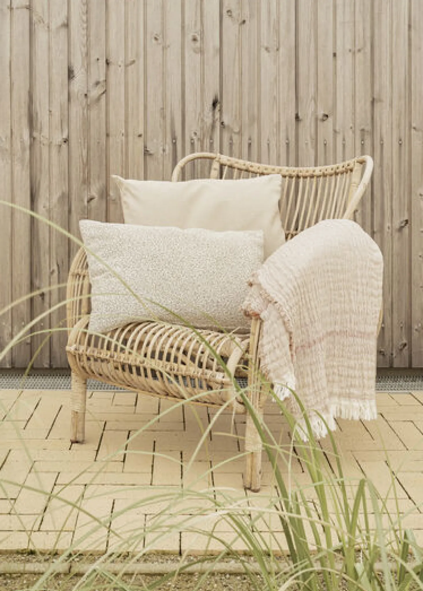 Compliments - Plaid - Loire Throw 130x180 cm - Sand