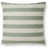 Compliments - Pudebetræk Outdoor Stripe 45x45 cm - Grøn