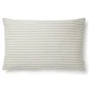 Compliments - Pudebetræk Outdoor Fine Stripe 40x60 cm - Beige
