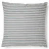 Compliments - Pudebetræk Outdoor Fine Stripe 45x45 cm - Støvet blå