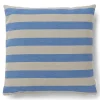 Compliments - Pudebetræk Outdoor Stripe 45x45 cm - Blå