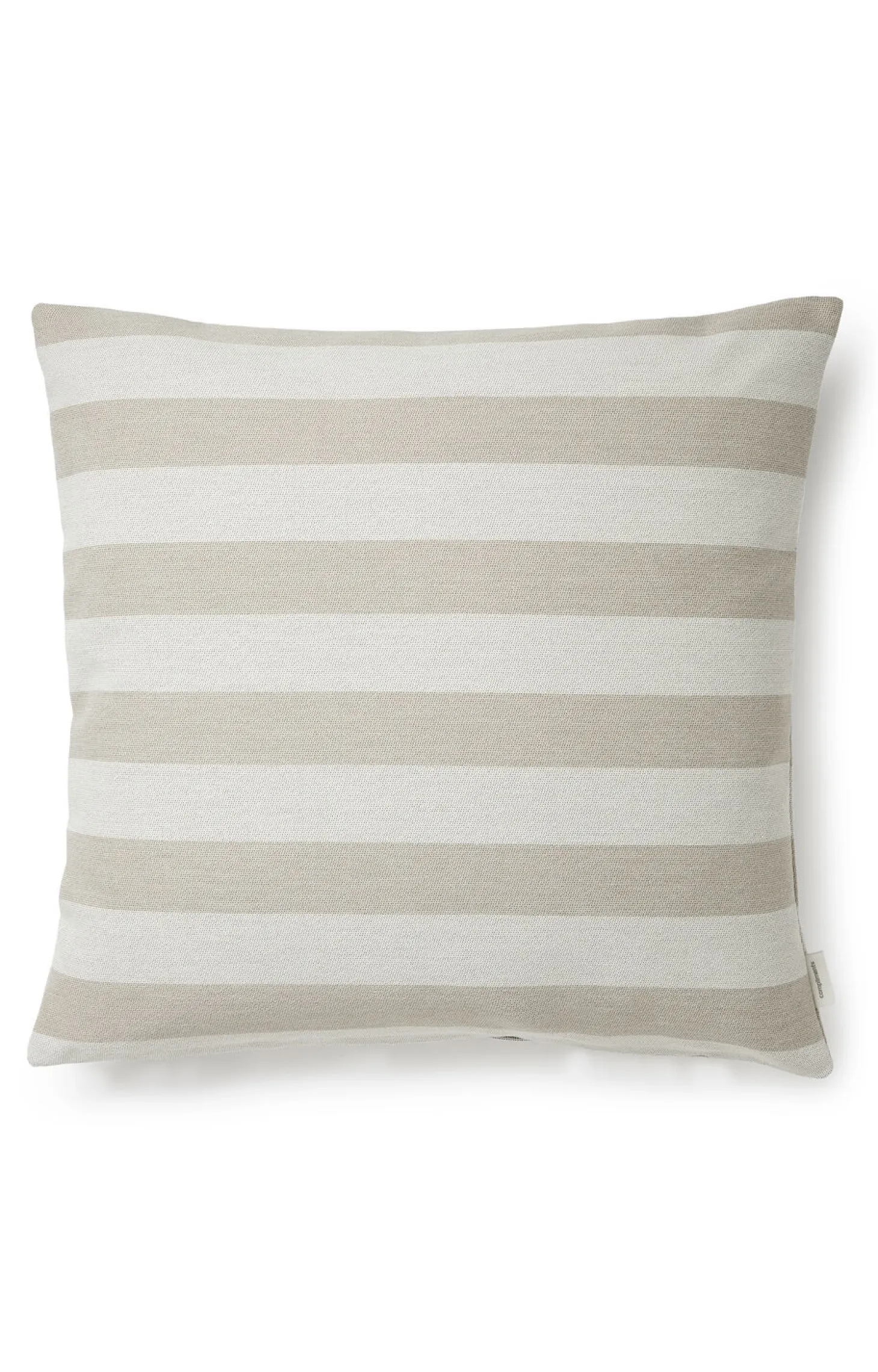 Compliments - Pudebetræk Outdoor Stripe 45x45 cm - Beige