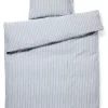 Compliments - Sengetøj - Blik Bed Linen 240x220/60x63 (2) cm - Blå