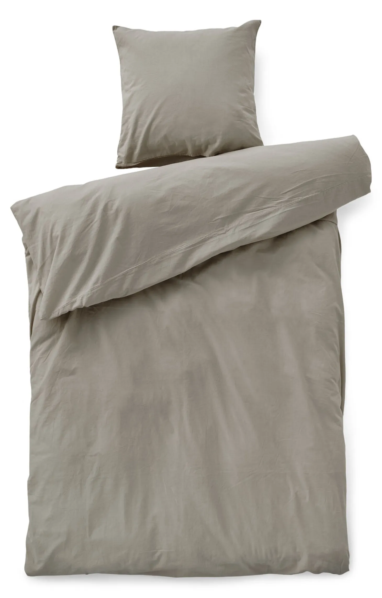 Compliments - Sengetøj - Stone Bed Linen 240x220/60x63 (2) cm - Sand