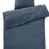 Compliments - Sengetøj - Stone Bed Linen 140x220/60x63 cm - Mørk blå