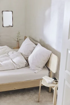 Compliments - Sengetøj - Stone Bed Linen 140x220/60x63 cm - Moon