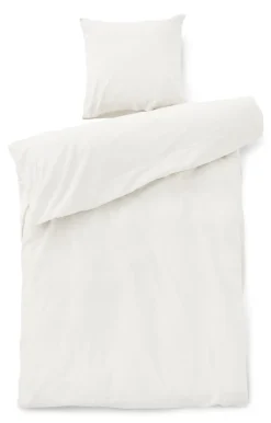 Compliments - Sengetøj - Stone Bed Linen 140x220/60x63 cm - Hvid