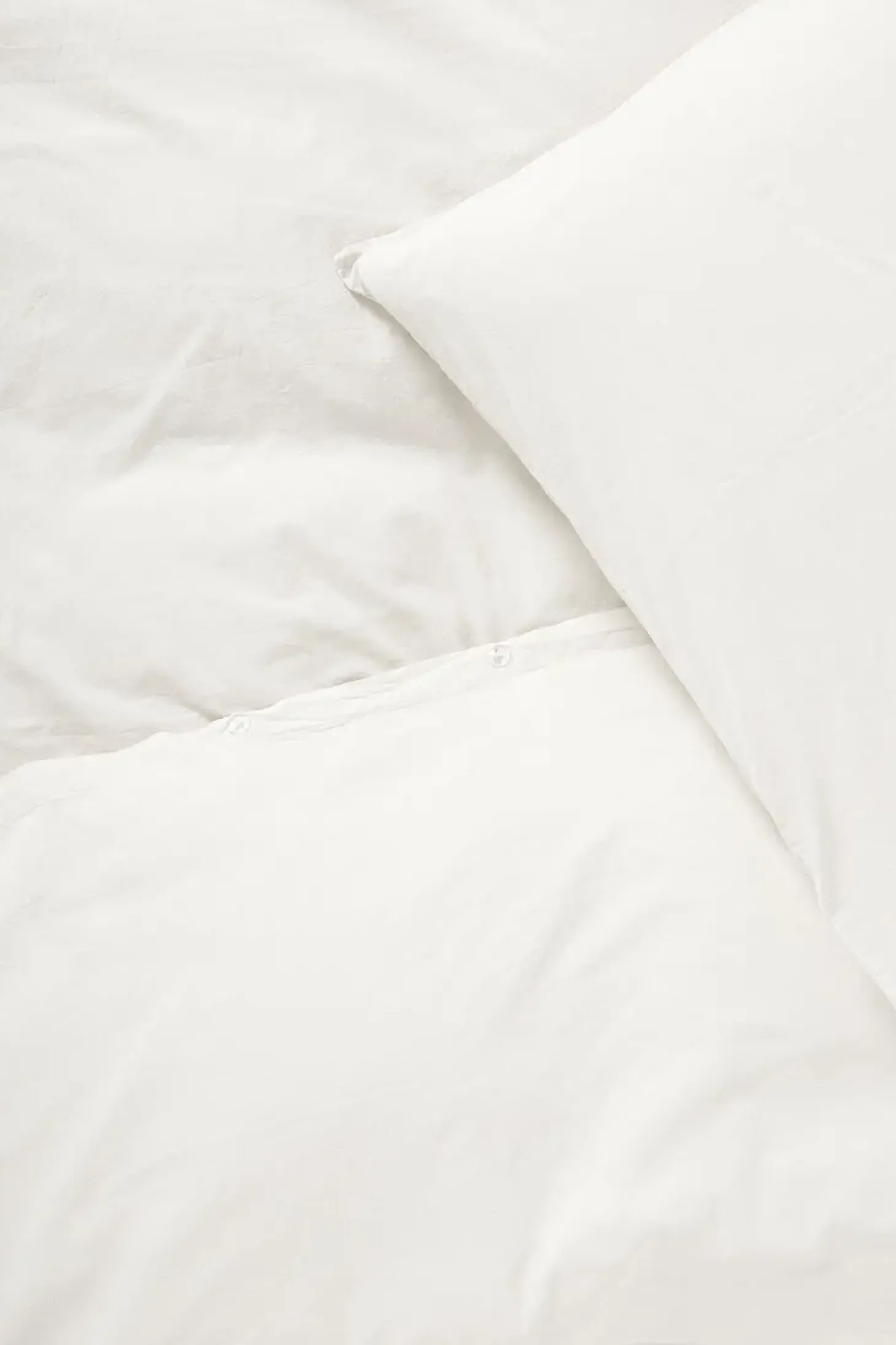 Compliments - Sengetøj - Stone Bed Linen 200x220/60x63 (2) cm - Hvid