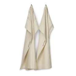 Compliments - Viskestykke - Mount Tea Towels 50x70 cm - 2 pack - Sand