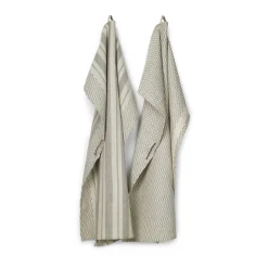 Compliments - Viskestykke - Mount Tea Towels 50x70 cm - 2 pack - Grå