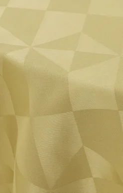 Compliments - Wind Damask Table Cloth dia. 200 cm - Messing