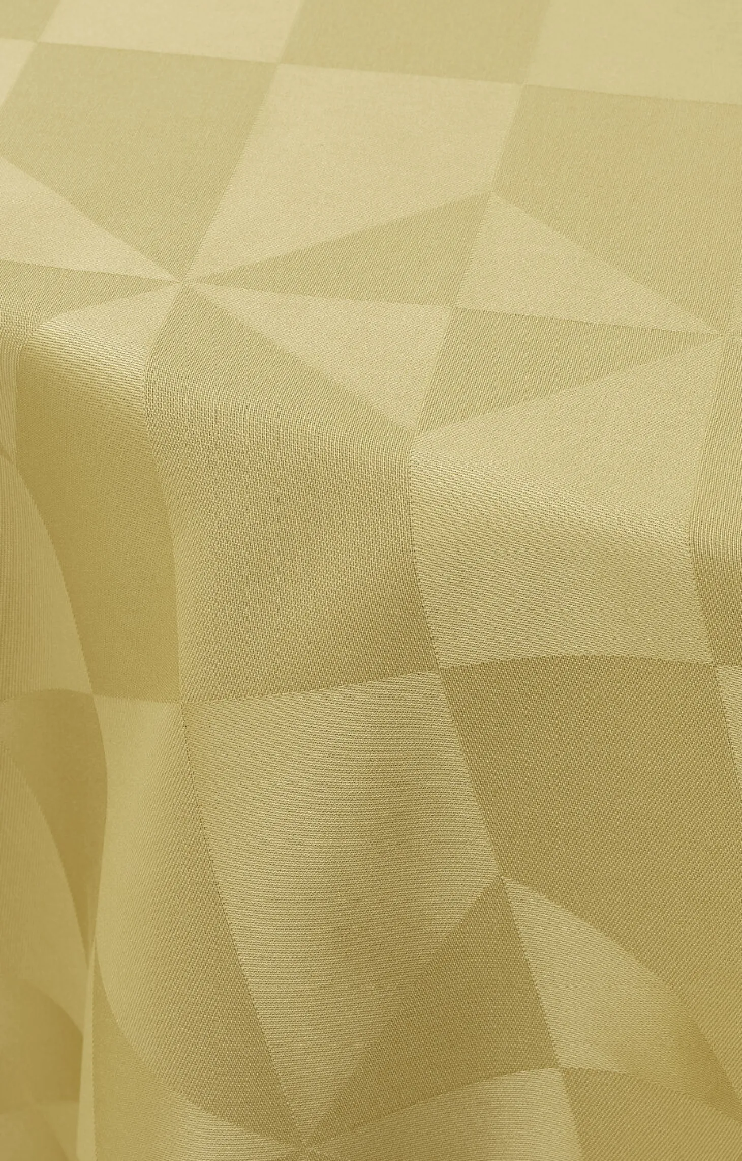 Compliments - Wind Damask Table Cloth dia. 200 cm - Messing