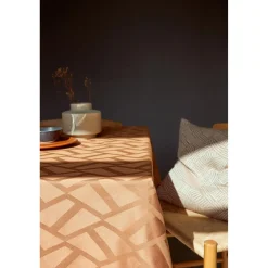 Compliments -borddug Ice - 140x270 cm - Rust farvet - Damask dug