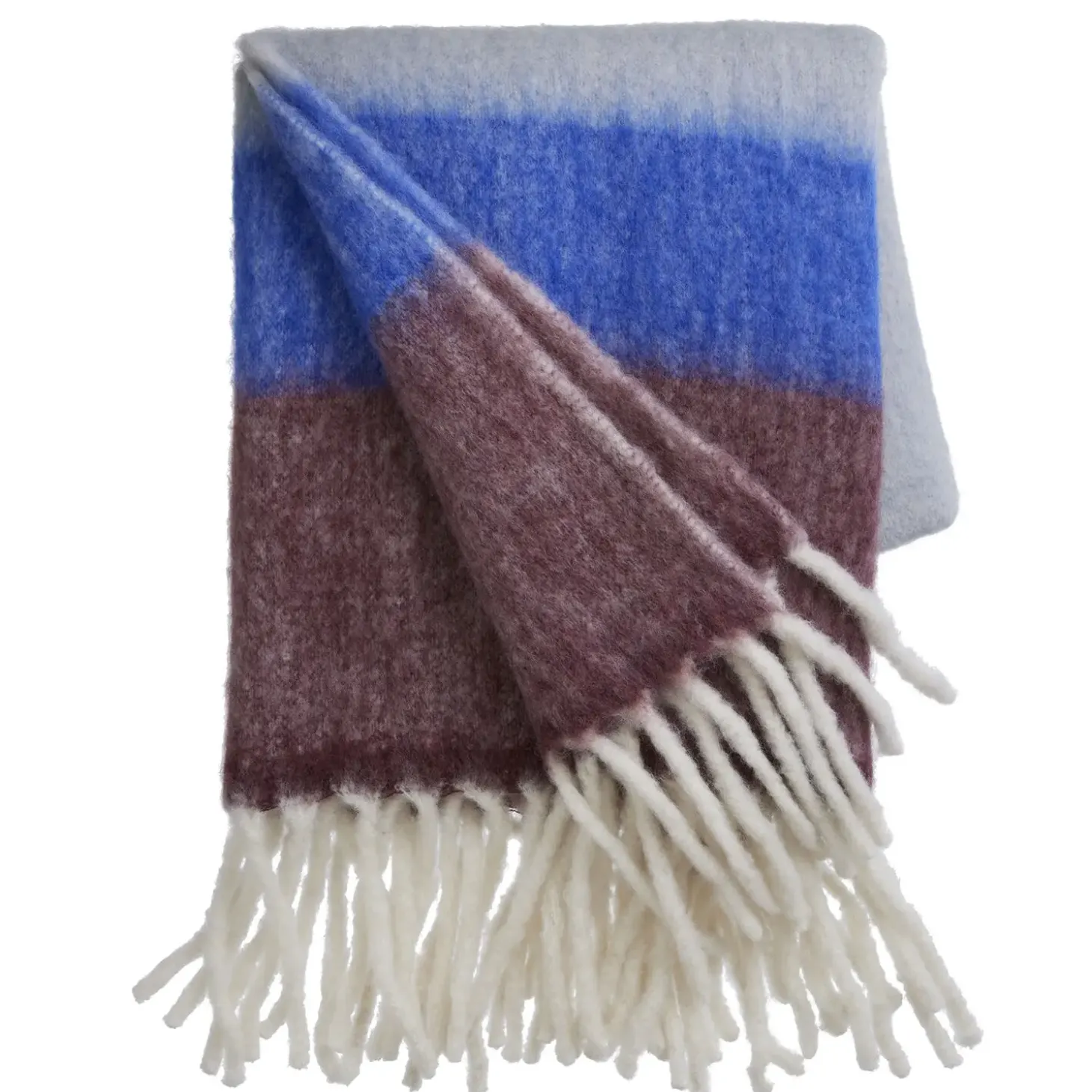 Cozy Living - Mathea Throw - Stribet AGATE