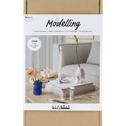 Creativ Company - DIY Kit Modellering, Krukker og vaser, 1 pk.