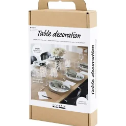 Creativ Company - DIY Kit Bordpynt, natur, 1 pk.
