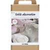 Creativ Company - DIY Kit Bordpynt, pastelfarver, 1 pk.